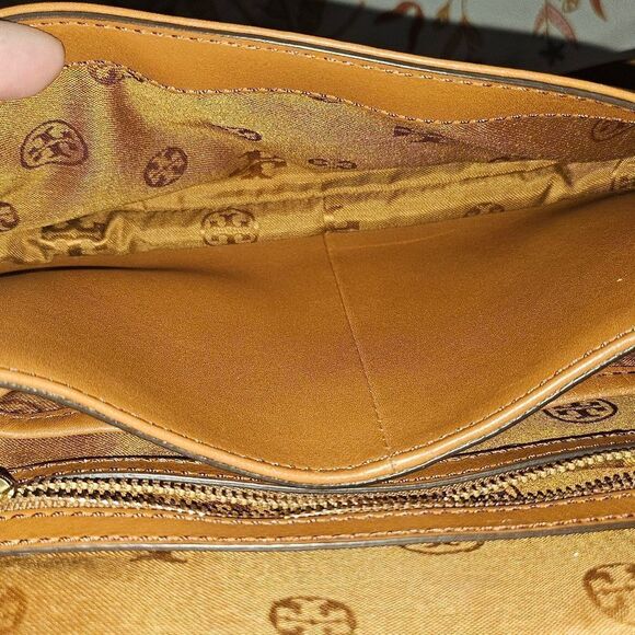 Tory Burch Leather Saddle Bag - Picture 10 of 10